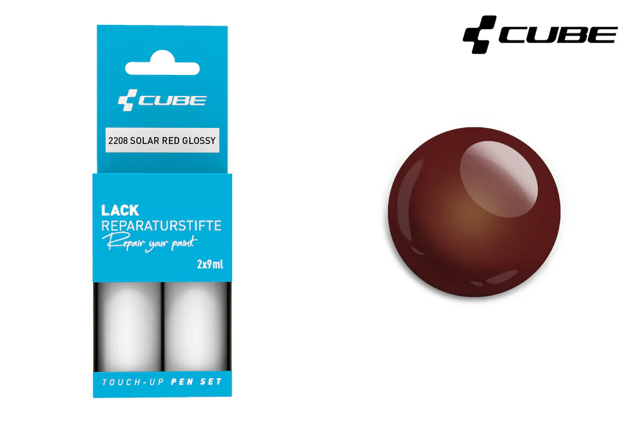 Cube Lackstift Set SOLAR 2208 glossy red