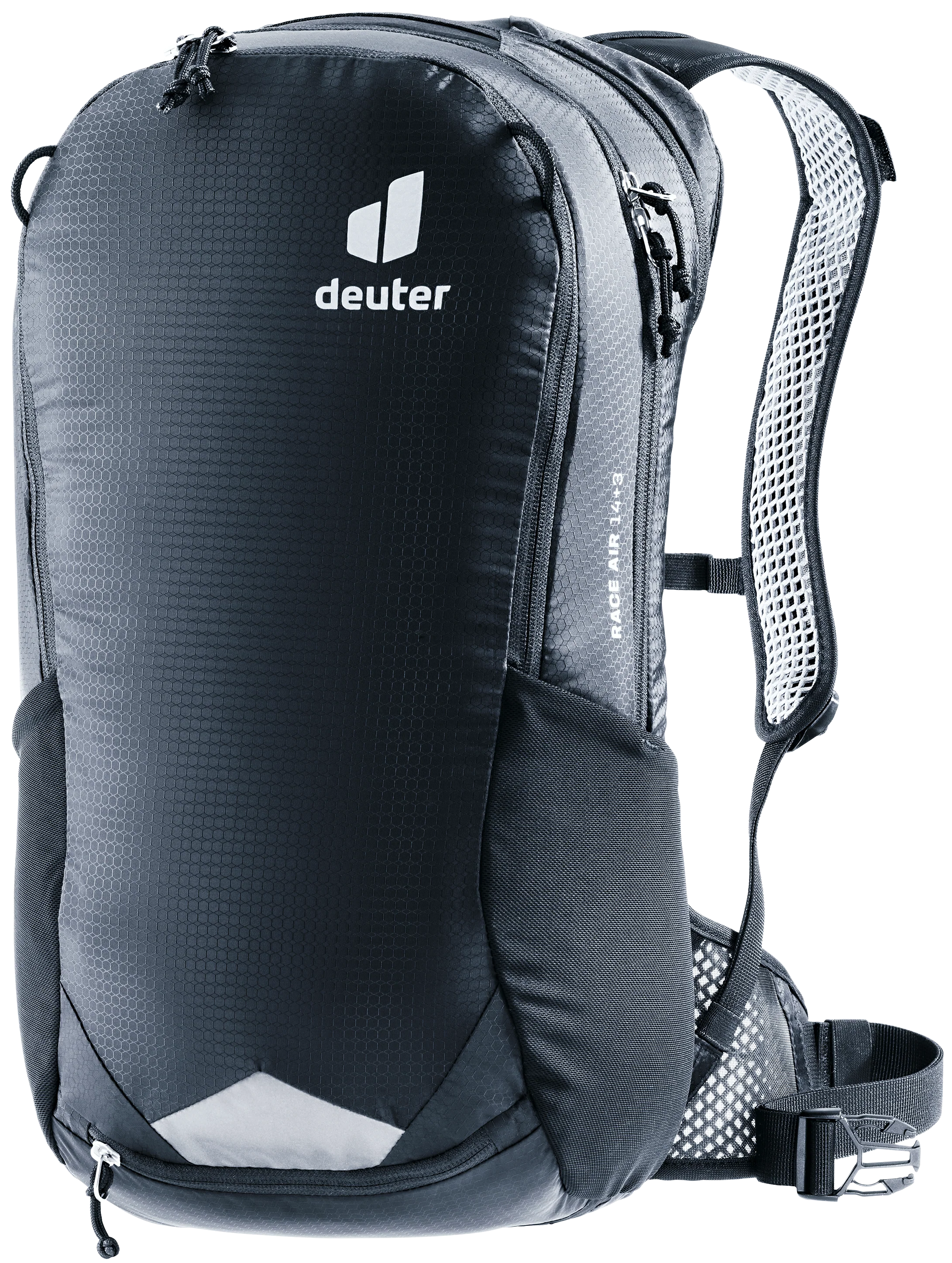 deuter Race Air 14+3 Rucksack schwarz