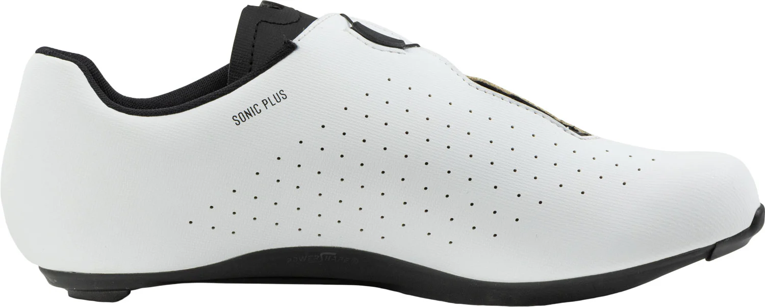 Northwave Sonic Plus Wide Rennrad-Schuhe White/Black - Image 2