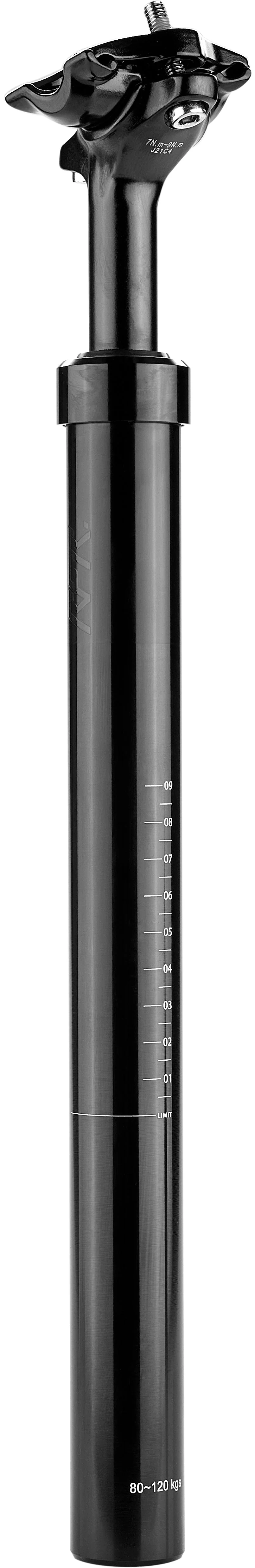 RFR Gefederte Sattelstütze (60 - 90kg) Ø 30,9mm black - Image 2