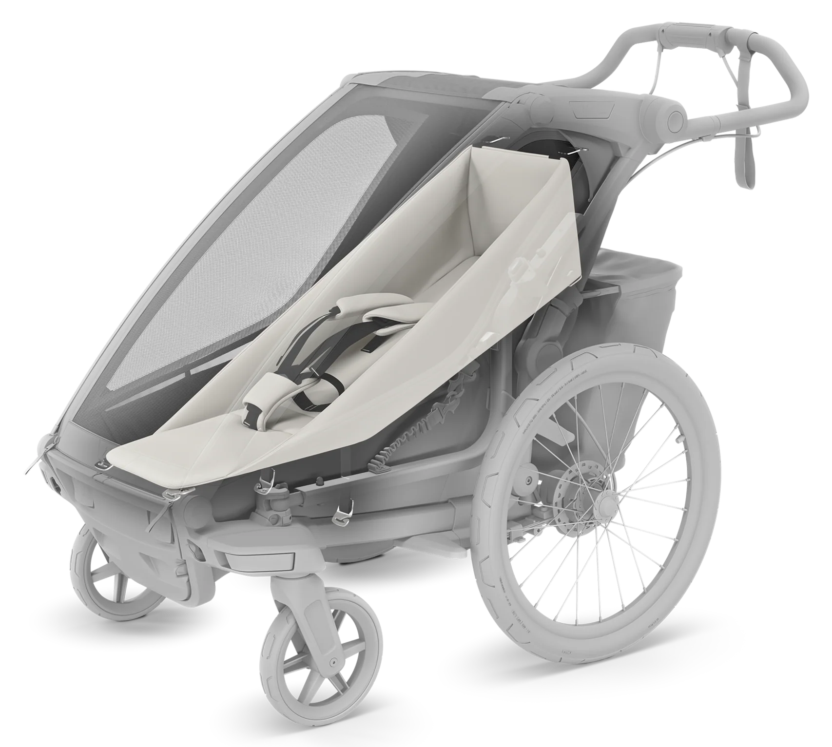 Thule Infant Sling Chariot Babytrage creme